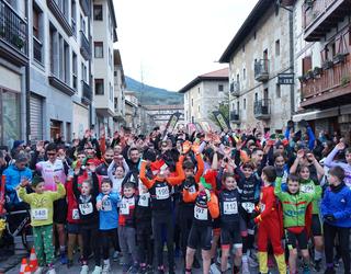 400 kirolarik parte hartu dute Orozkoko San Silvestre duatloian