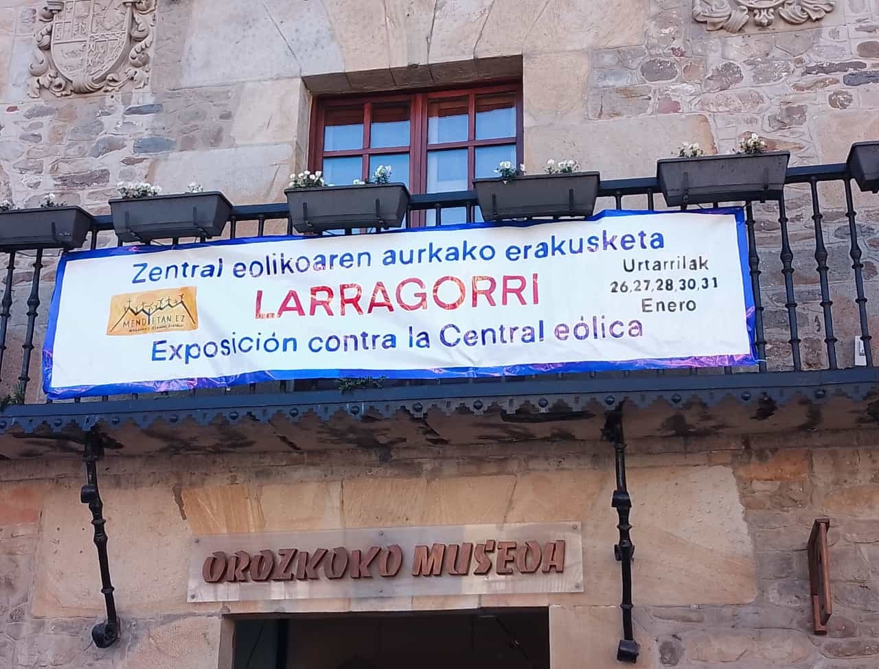 Larragorriko zentral eolikoa eraikitzeko baimena eman du Eusko Jaurlaritzak eta proiektua gelditzeko eskumena Laudio, Amurrio eta Orozko Udalen eskuetan geratu da