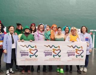 Aretako Kultura Etxeak hartu zuen atzo mozorroen jaia