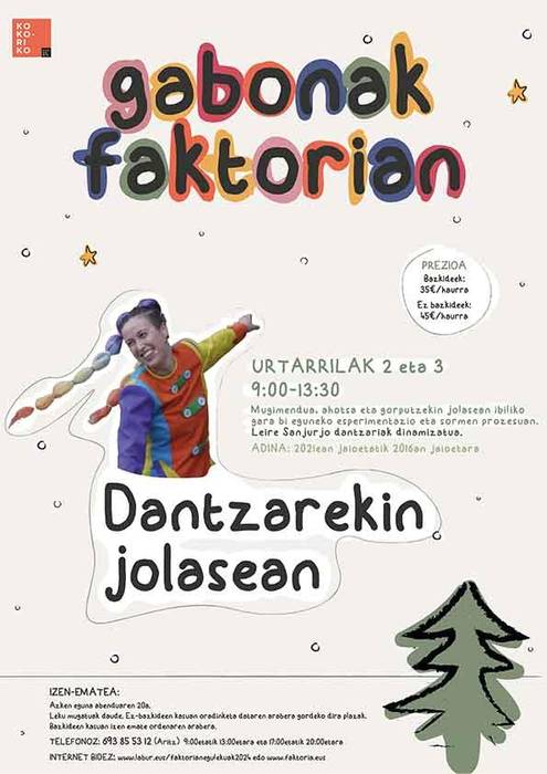 'Dantzarekin jolasean' negulekua