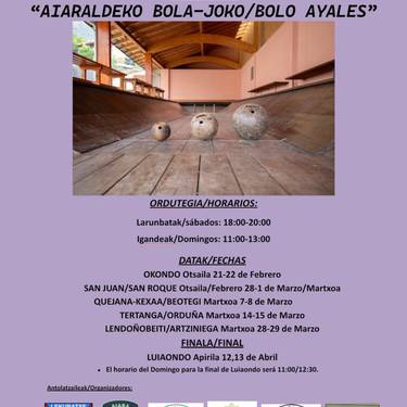 Arabako bola joko txapelketa