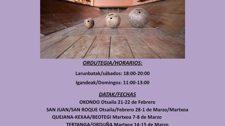 Arabako bola joko txapelketa