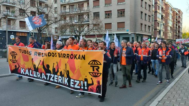 Amurrioko UGTko ordezkariek Tubos Reunidoseko espedientearen kontra bozkatuko dute eta Trapagarango galdeketa ezerezean utziko dute