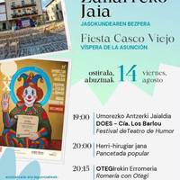 Alde Zaharreko jaia, Jasokundearen bezpera