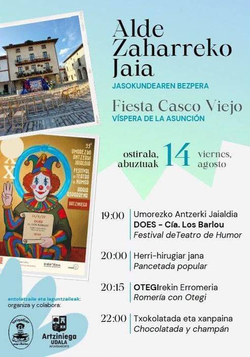 Alde Zaharreko jaia, Jasokundearen bezpera