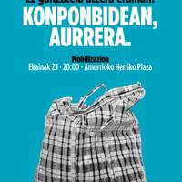 'Ez gaitzatela atzera eraman. Konponbidean, aurrera'