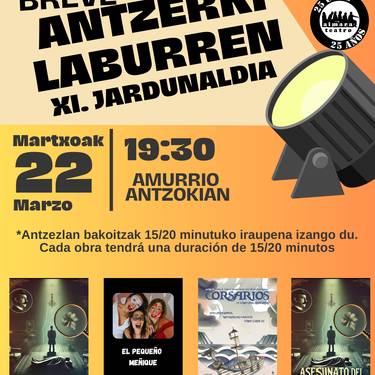 Antzerki Laburren XI. Jardunaldiak