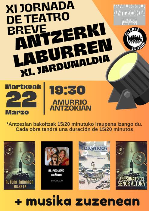 Antzerki Laburren XI. Jardunaldiak