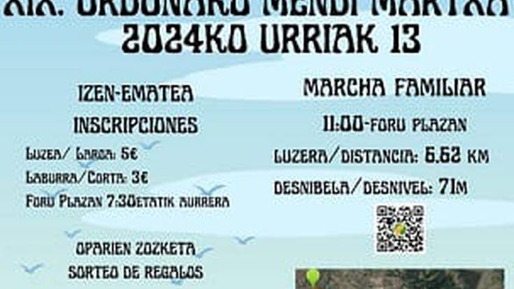 XIX. Urduñako Mendi Martxa