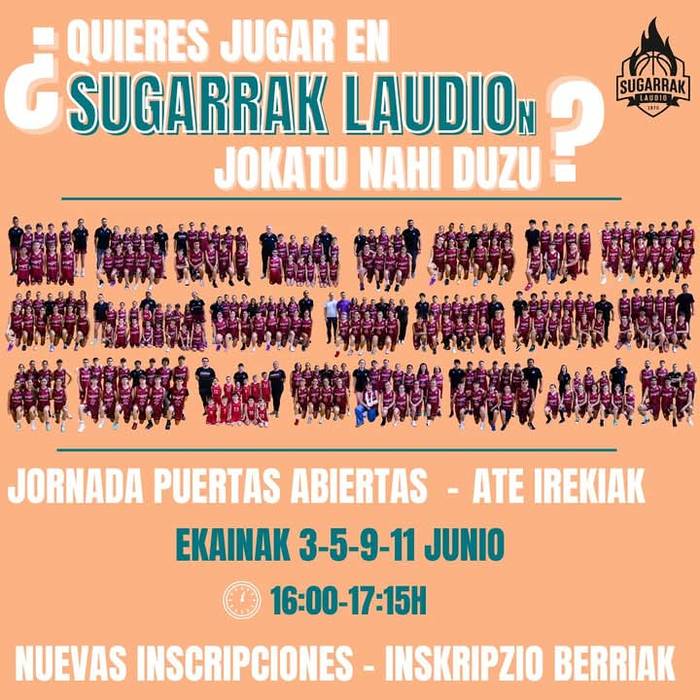 Sugarraken ate irekien jardunaldiak