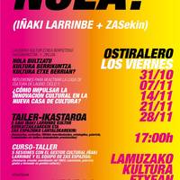 Nola bultzatu kultura berrikuntza Kultura Etxe berrian?