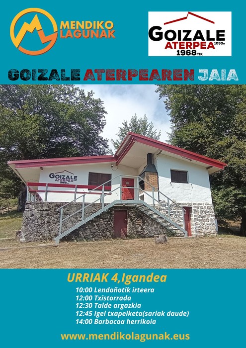 Goizale aterpearen jaia