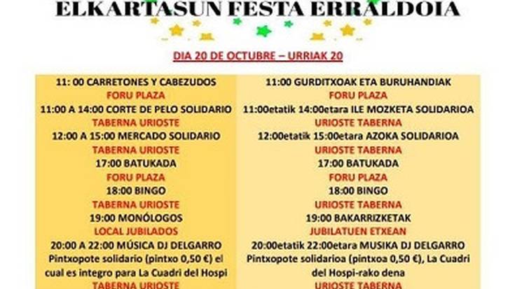 Elkartasun festa: 'La Cuadri del Hospi'