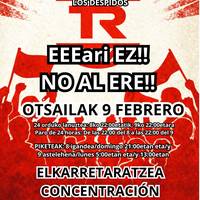 Piketeak eta elkarretaratzea Tubos Reunidosen