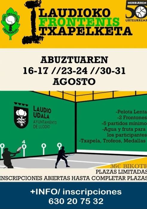 Laudioko I. Frontenis Txapelketa