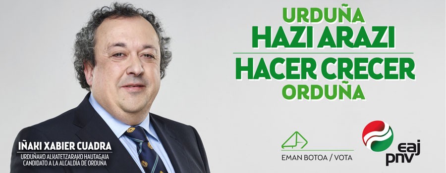 Iñaki Cuadra izango da berriro EAJko alkategaia