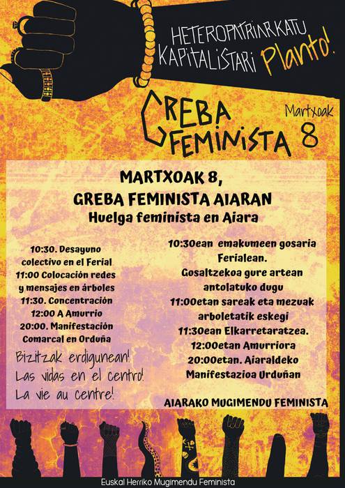 Greba feminista Aiaran