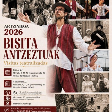 Bisita antzeztuak Artziniegan