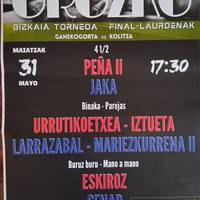 Pilota partidak: Bizkaia Torneoa