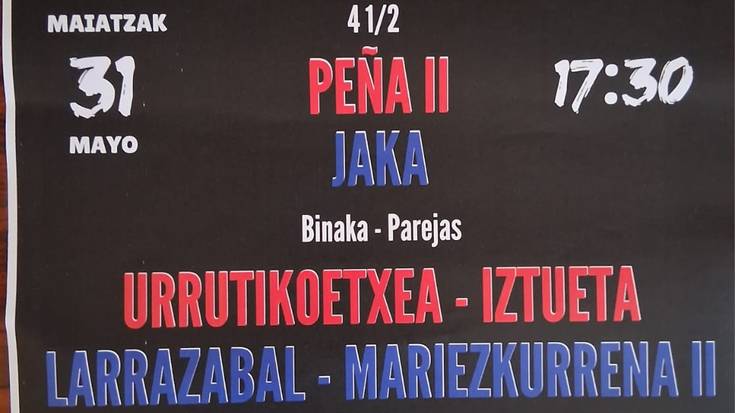 Pilota partidak: Bizkaia Torneoa