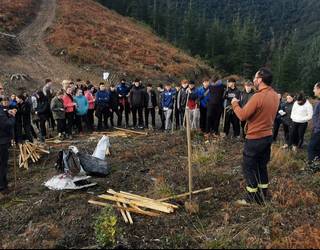 Tokiko espezieekin osatutako basoa landatzeari ekingo diote igandean Arrankudiaga-Zollon
