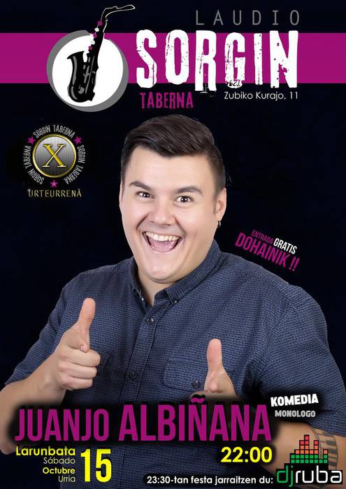 Juanjo Albiñana eta DJ Ruba