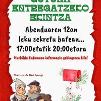 Olentzero eta Maridomingiri gutuna ematea