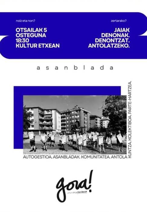 Amurrioko jai herrikoiak antolatzeko bilera