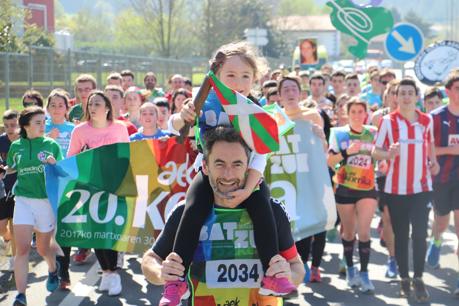 Bi aldiz igaroko da Korrika Aiaraldetik, herri gehienak zeharkatzeko