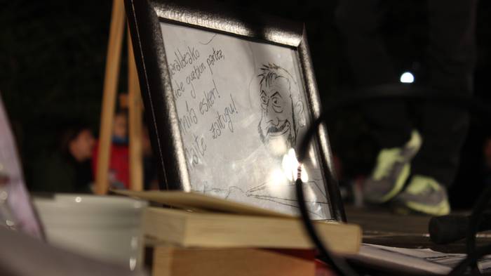 Alfredo Remirezen aldeko manifestazioa