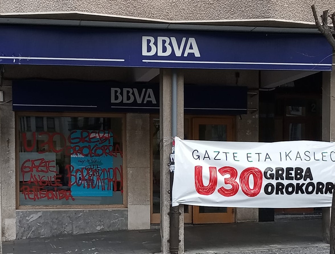 Jarraipen irregularra izan du Greba Orokorrak Aiaraldeko herri txikietan