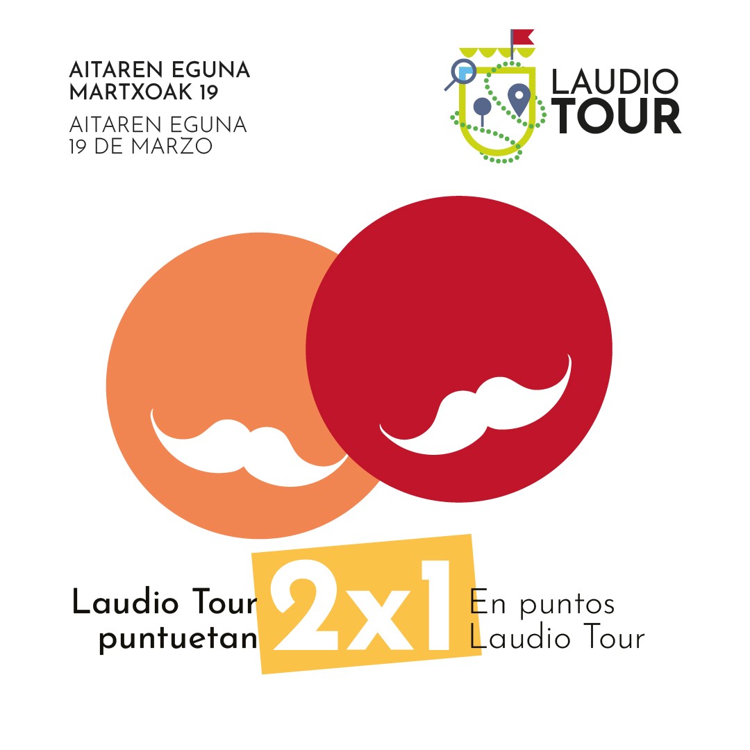 Laudio Berrikusi App-aren bezero eta erabiltzaileak zorteko daude! Aste honetan zehar, Aitaren Egunerako promozio berezia izango dute
