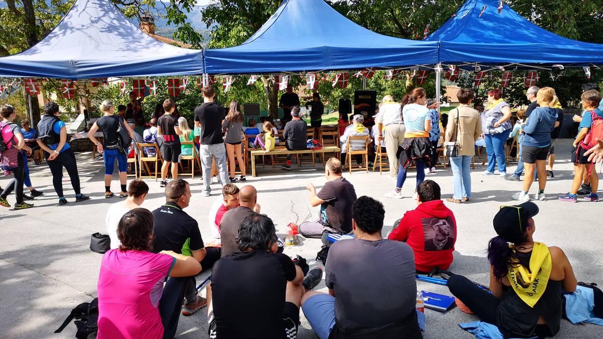 Asteburu bikaina igaro dute Lekamañan jaiei esker