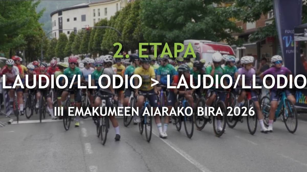 Emakumeen Aiarako Biraren bigarren etapa, hemen ikusgai