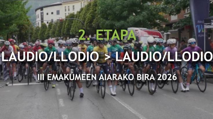 Emakumeen Aiarako Biraren bigarren etapa, hemen ikusgai