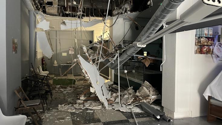 Behera erori da Laudioko Udal Merkatuko sabaia