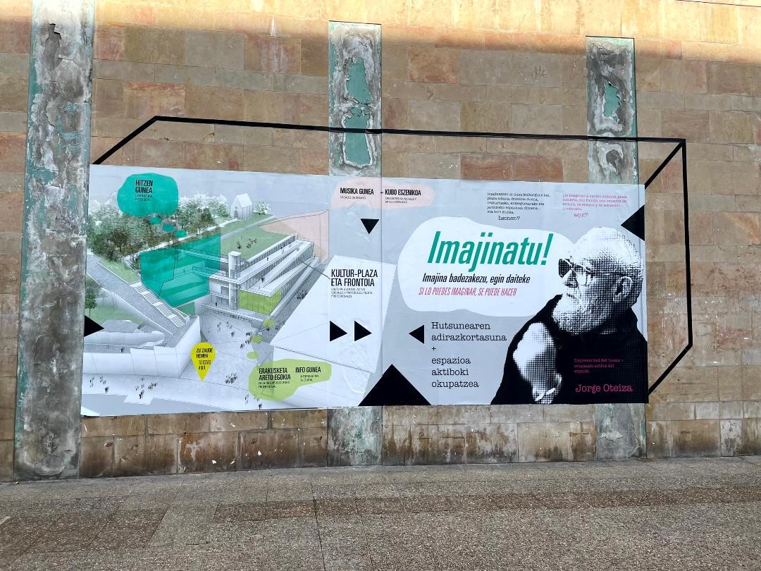 "Frontoi kulturalaren" inguruko hausnarketa plazaratu du Kulturzaleak Elkarteak Zumalakarregi etorbidera