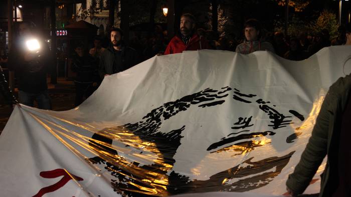 Alfredo Remirezen aldeko manifestazioa