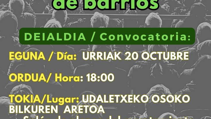 Auzoetako batzar nagusia