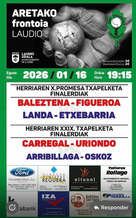 Herriaren X. Promesa Txapelketa finalerdiak