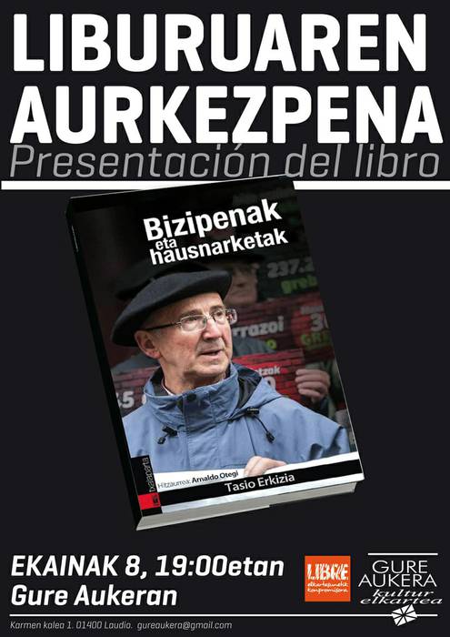 Tasio Erkiziaren liburuaren aurkezpena