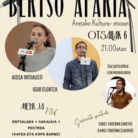 Aretako bertso afaria