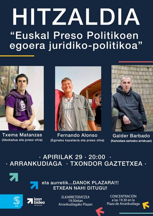 Euskal Preso Politikoen egoera juridiko-politikoa