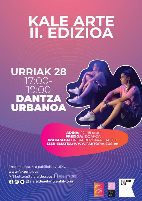 Dantza Urbanoko tailerra