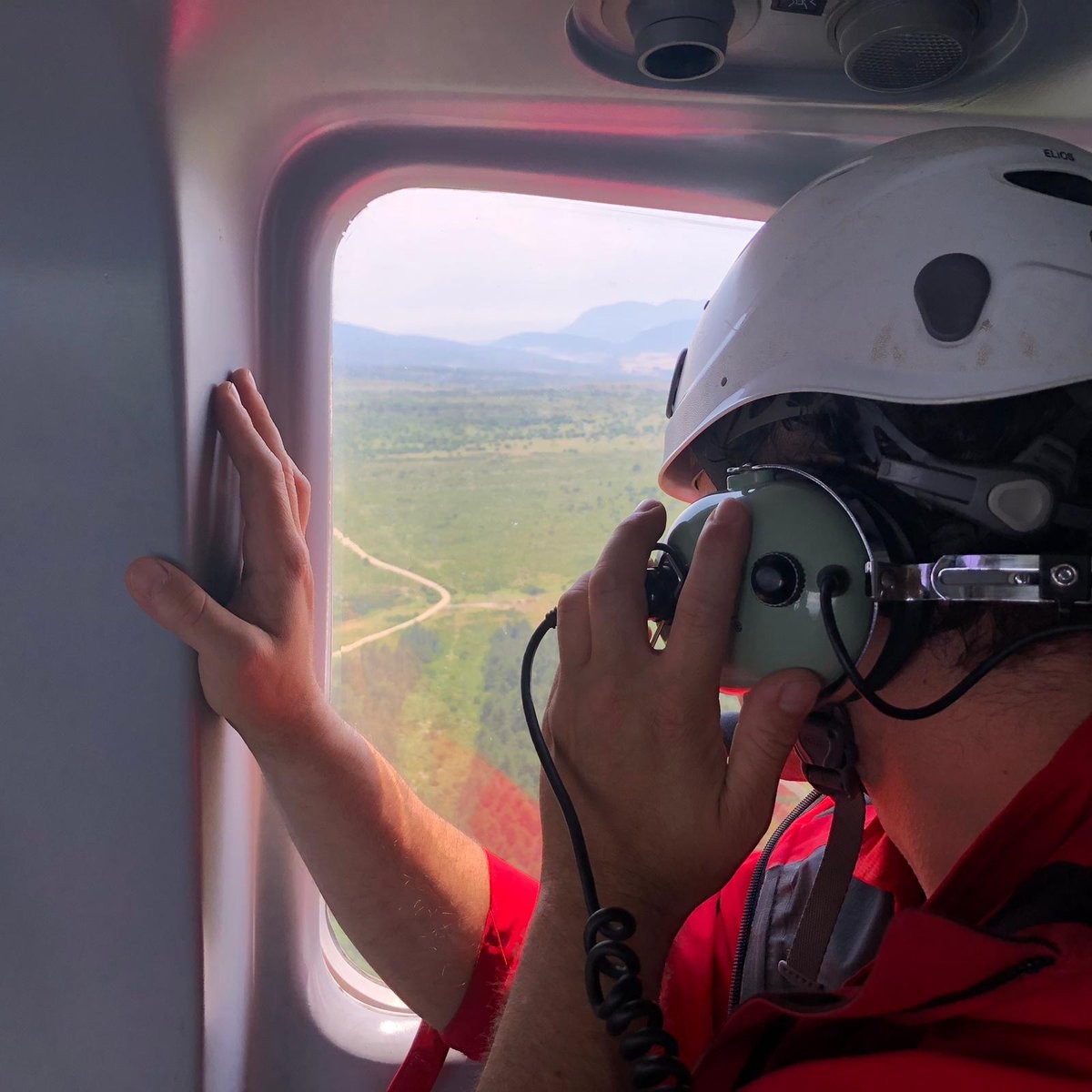 Emakume bat eraman zuen atzo Ertzaintzak helikopteroz ospitalera, mendian gaixotu eta gero 