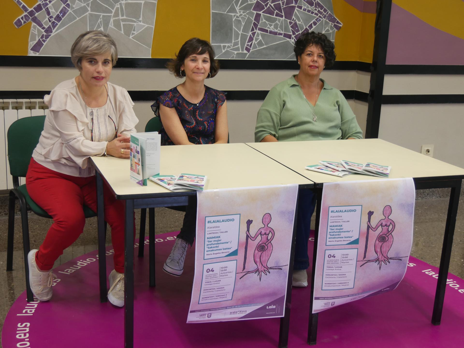 Laudioko Udalak antzerkiaren bidez ahalduntzera gonbidatzen ditu herriko emakumeak