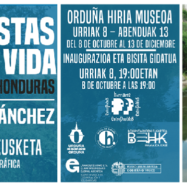 "Activistas por la vida" erakusketaren inaugurazioa