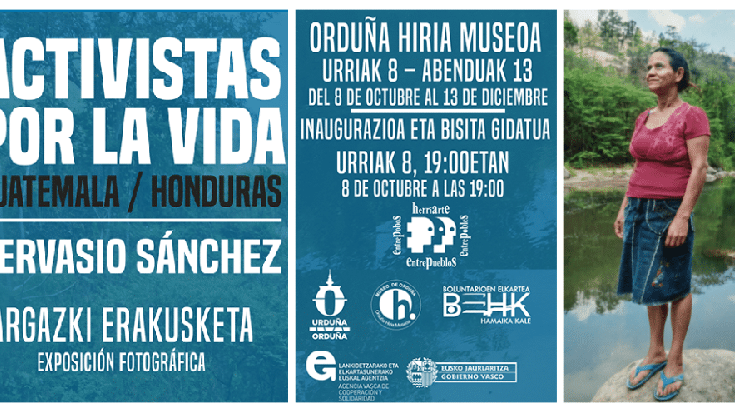 "Activistas por la vida" erakusketaren inaugurazioa