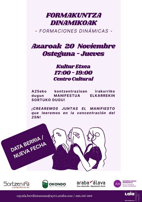 Azaroaren 25eko elkarretaratzerako irakurketa osatzeko saioa