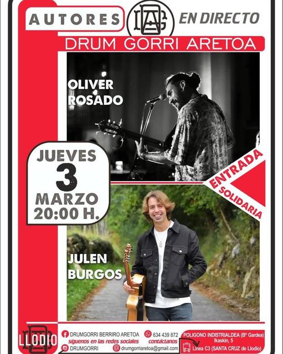Oliver Rosado eta Julen Burgos